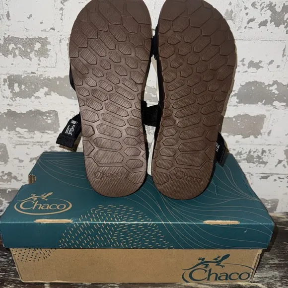NEW Chaco Lowdown Slide Black Comfort Sandal Men's US size 10 NIB!!!