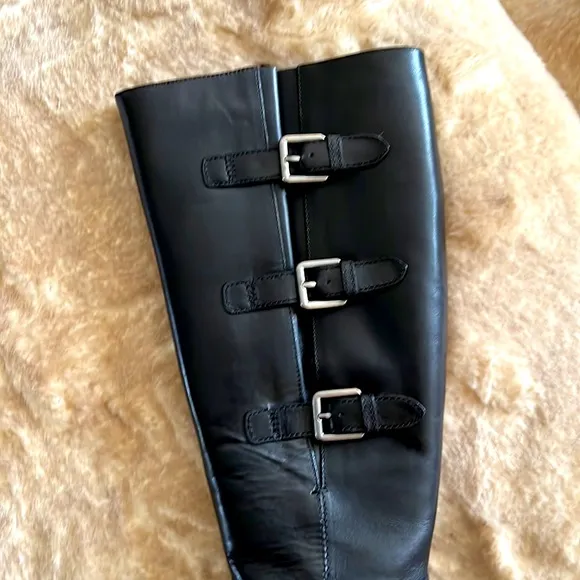 New Ecco Hobart tall leather boots