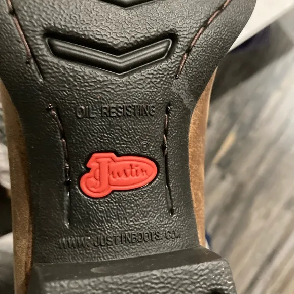 New Justin 12” women size 7B boot