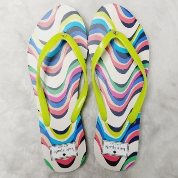 NEW Kate Spade Feldon Thong Slippers Flip Flop Sandals