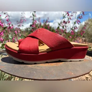 NEW Kork-Ease Baja Sport Red Sandals