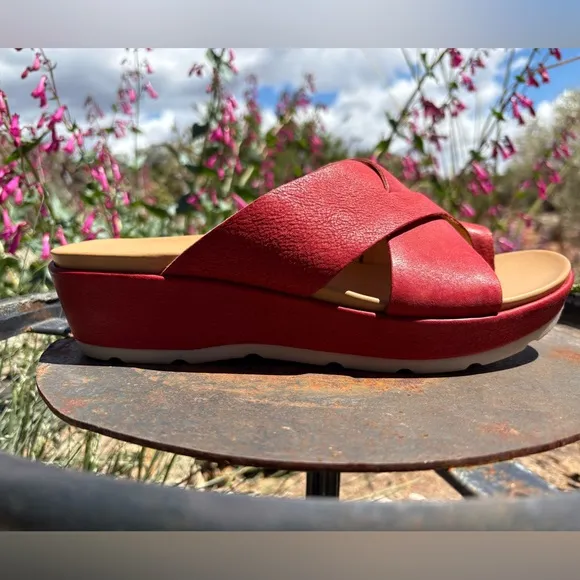 NEW Kork-Ease Baja Sport Red Sandals