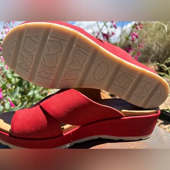 NEW Kork-Ease Baja Sport Red Sandals