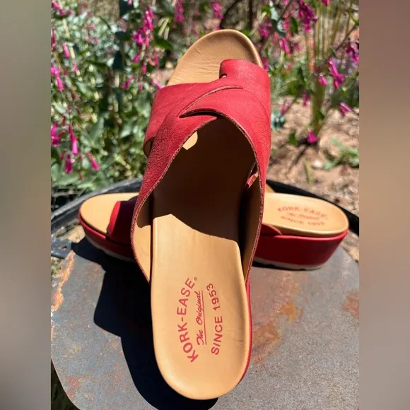 NEW Kork-Ease Baja Sport Red Sandals