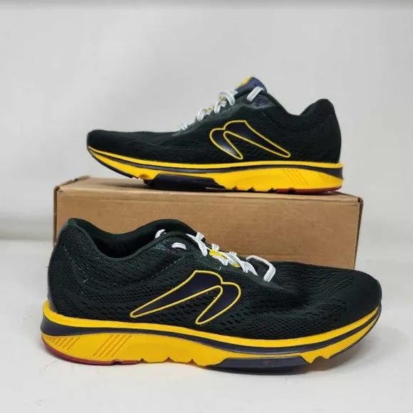 New men's  Newton x J. Crew Gravity 11 running shoes in green sneakers