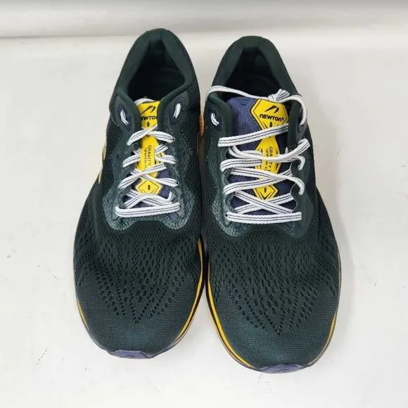 New men's  Newton x J. Crew Gravity 11 running shoes in green sneakers