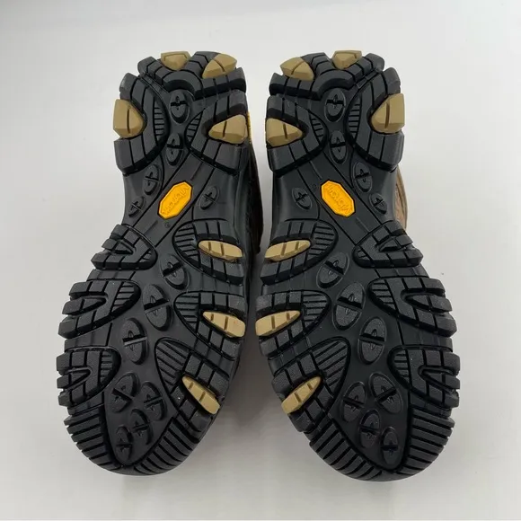 NEW! Merrell Men’s Moab 3 Waterproof Leather/Mesh Rugged Hiking Shoes - Size 7