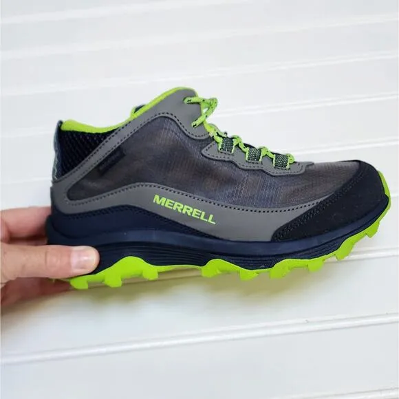 New Merrell Moab Speed Mid Waterproof Hiking Shoes