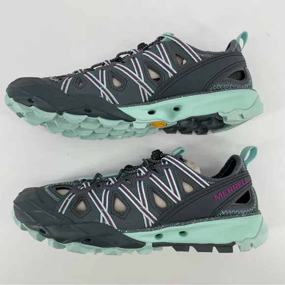NEW Merrell Women’s Choprock Sieve Water Shoes Blue Smoke 9