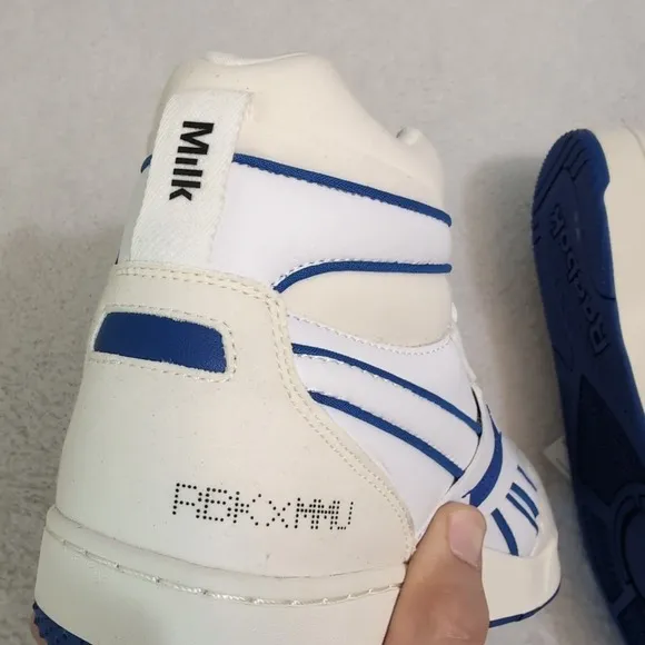 NEW! Reebok Men's MILK CLUB  White Vegan Sneakers (100072089) Mens 12  4000 II