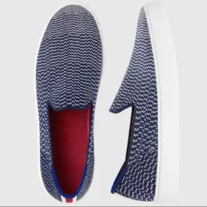 NEW Rothy’s Rothys Maritime Gradient Sneakers Shoes Slip Ons Womens Size 8.5 NIB