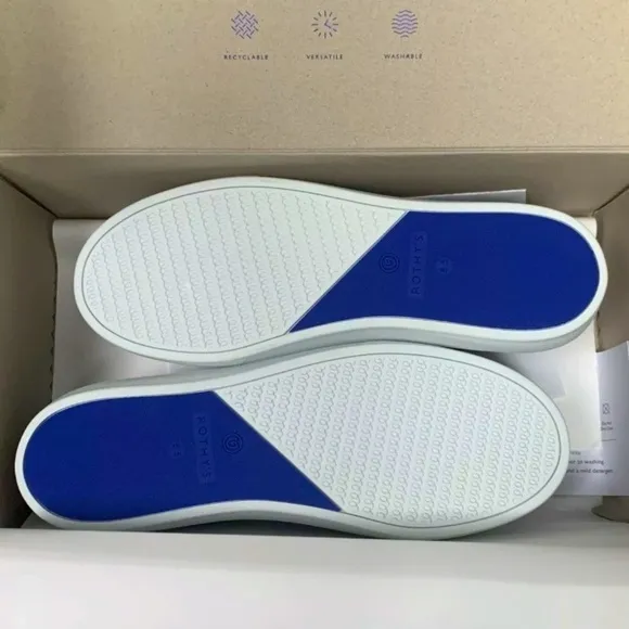 NEW Rothy’s Rothys Maritime Gradient Sneakers Shoes Slip Ons Womens Size 8.5 NIB