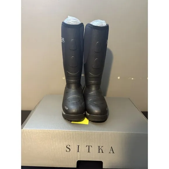 New Sitka Back 40 Boots Black Tall Mens 6 Womens 7 Unisex New In‎ Box
