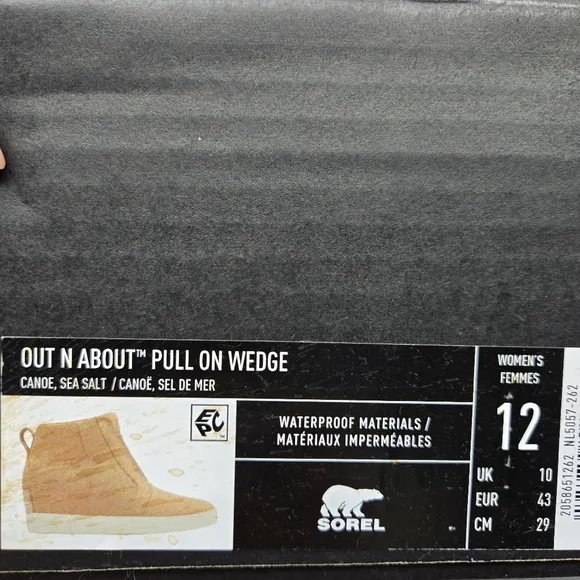 New Sorel Out N About™ Pull-On Wedge Boots Women's Shoes Size 12