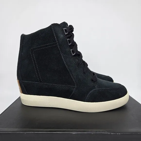New SOREL Out N About Wedge Sneaker Women's Shoes Size 9.5