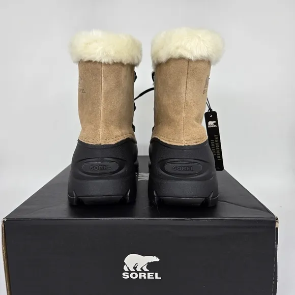 New SOREL Women's Snow Angel Waterproof 200g Insulation Snow Boots Size 10