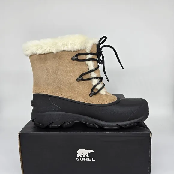 New SOREL Women's Snow Angel Waterproof 200g Insulation Snow Boots Size 10