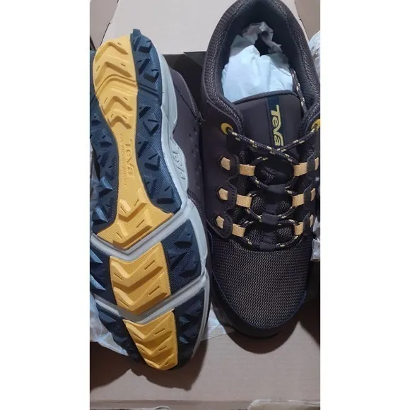 NEW TEVA Sneakers Waterproof Hiking‎ Trail Shoes J Wit Leather Size 8.5 or Y7
