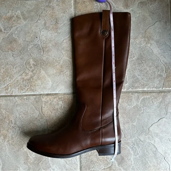 NEW Thursday Boot Company Crown Cuero Brown Tall Riding Boots Handcrafted