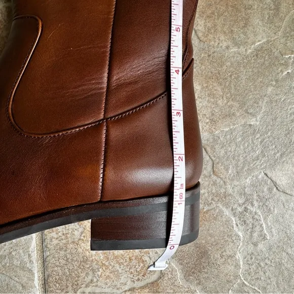 NEW Thursday Boot Company Crown Cuero Brown Tall Riding Boots Handcrafted