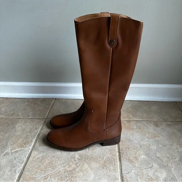 NEW Thursday Boot Company Crown Cuero Brown Tall Riding Boots Handcrafted