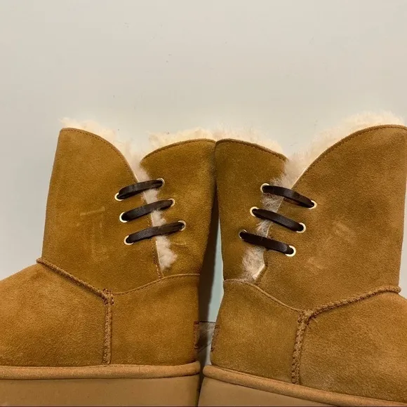 New! UGG Constantine Chestnut Short Boots 6