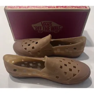 New Vans Slip-On TRK Root Beer Brown Sneakers Water Shoes Size 12
