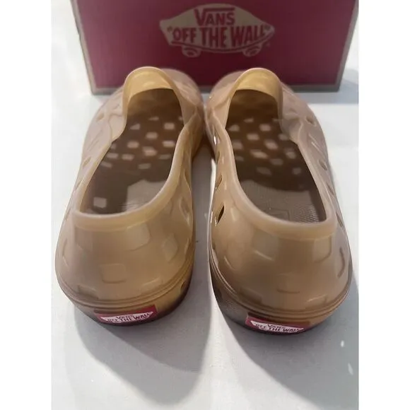 New Vans Slip-On TRK Root Beer Brown Sneakers Water Shoes Size 12