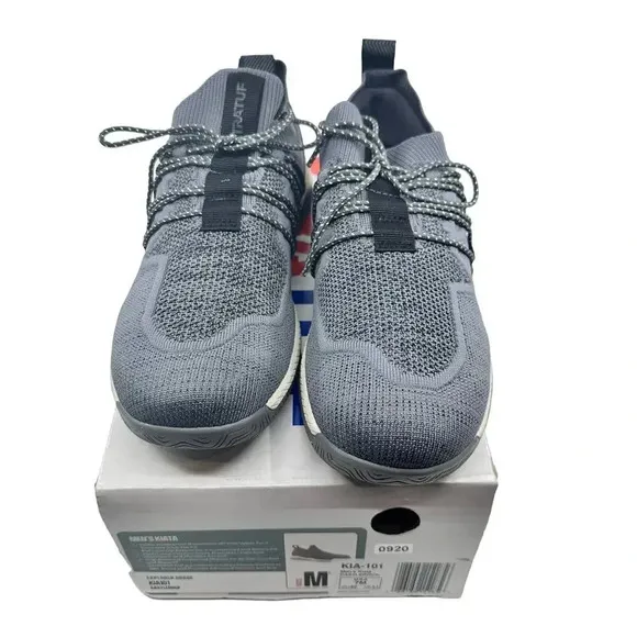 NEW Xtratuf Mens Kiata Sneaker Shoes Lace Up KIA101 Castlerock Gray 7M