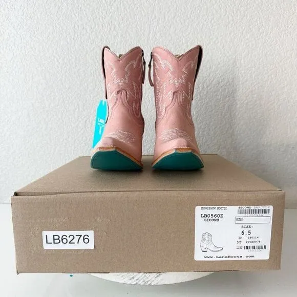 New Lane SMOKESHOW Pink Cowboy Boots Womens 6.5 Leather Western Cowgirl Bootie