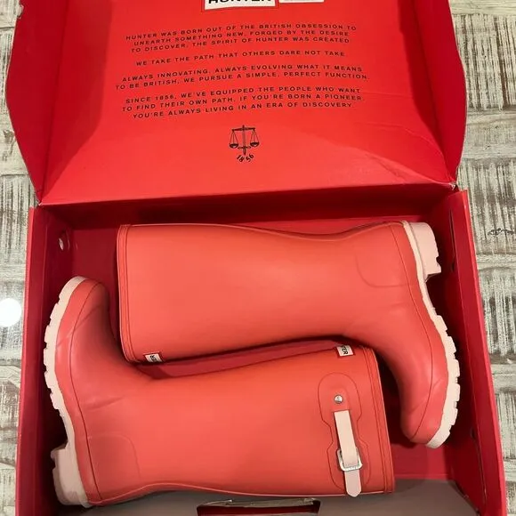 *NIB* Girls Youth HUNTER Tall Rain Boots