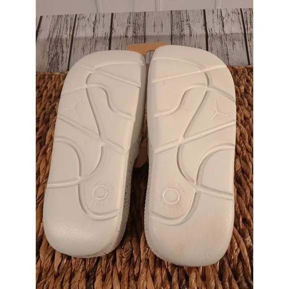 NIB Nike Air Men's Jordan Post Slide Sandals Light Silver SZ: 13 DX5575 003