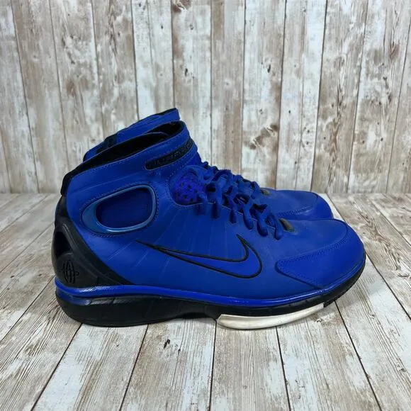 nike 511425-441 huarache 2k4 bright blue size 10.5‎ Basketball