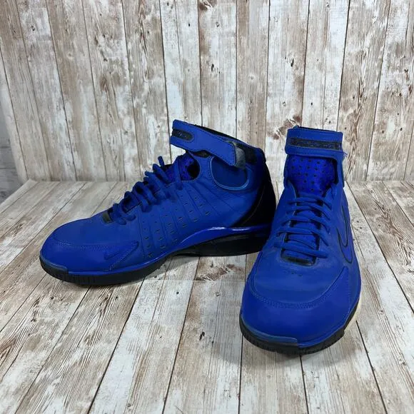 nike 511425-441 huarache 2k4 bright blue size 10.5‎ Basketball