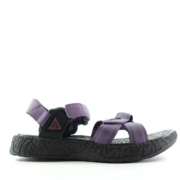 Nike ACG Air Deschutz Mens Size 13 Breathable Sandals Purple Black DC9092-500