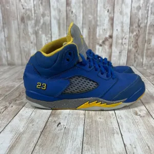 Nike Air Jordan 5 Laney JSP Boys Size 2.5Y Athletic‎ Shoes Sneakers CI3288-400
