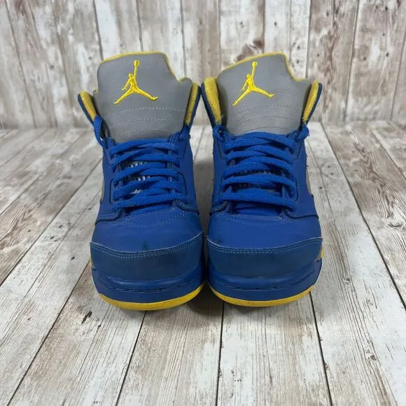 Nike Air Jordan 5 Laney JSP Boys Size 2.5Y Athletic‎ Shoes Sneakers CI3288-400