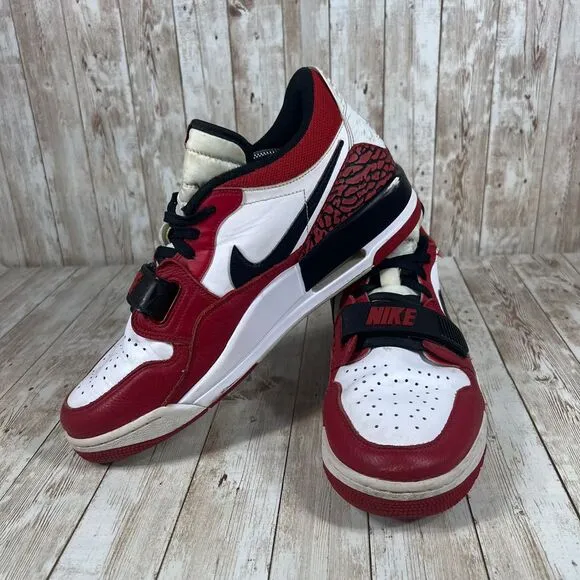 Nike Air Jordan Legacy  Low Chicago‎ White Black Red CD7069-116 CD9056-116 11