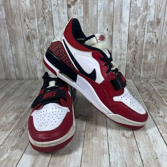 Nike Air Jordan Legacy  Low Chicago‎ White Black Red CD7069-116 CD9056-116 11