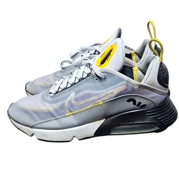 Nike Air Max 2090 Running Shoes Athletic Sneakers Lightweight Gray Men's US 14