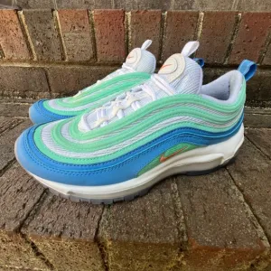 Nike Air Max 97 OG Teal Aurora White Running Shoes Sneakers Womens 6.5