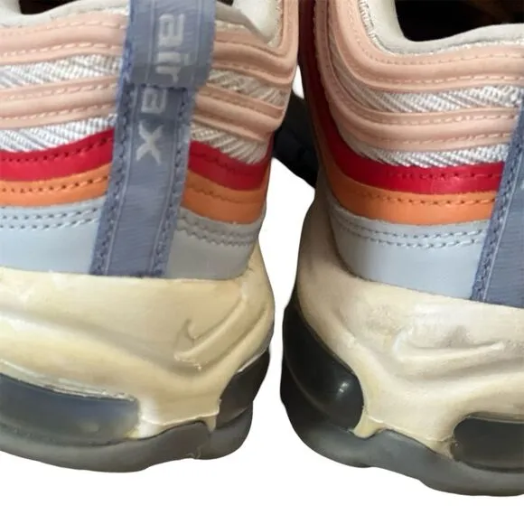 Nike Air Max 97 Women's Sneakers Multicolor Size 7.5 Athletic Shoes