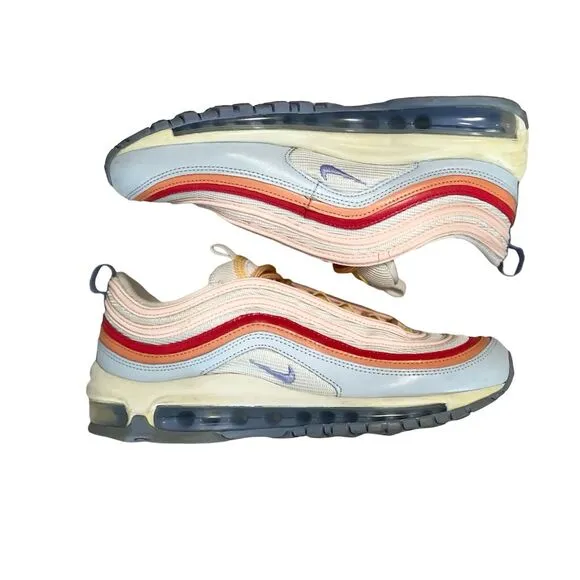 Nike Air Max 97 Women's Sneakers Multicolor Size 7.5 Athletic Shoes
