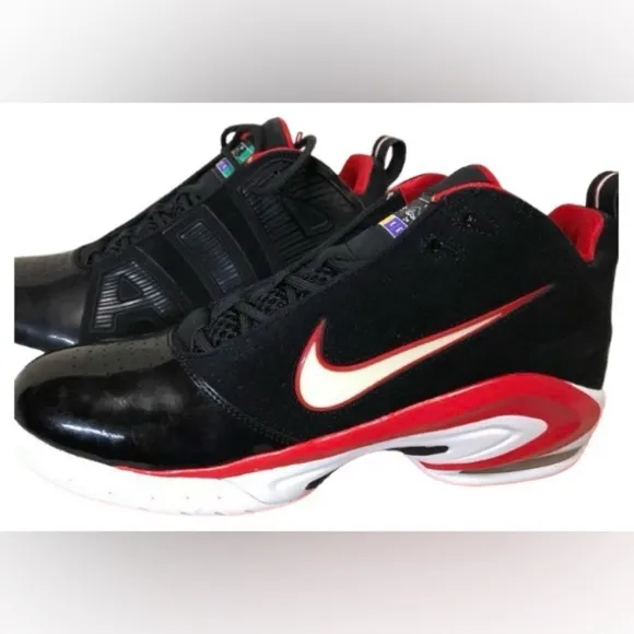 Nike Air Max A Lot Black/Varsity Red-White |NEW/NEW in BOX Jermaine O’neal’s NBA