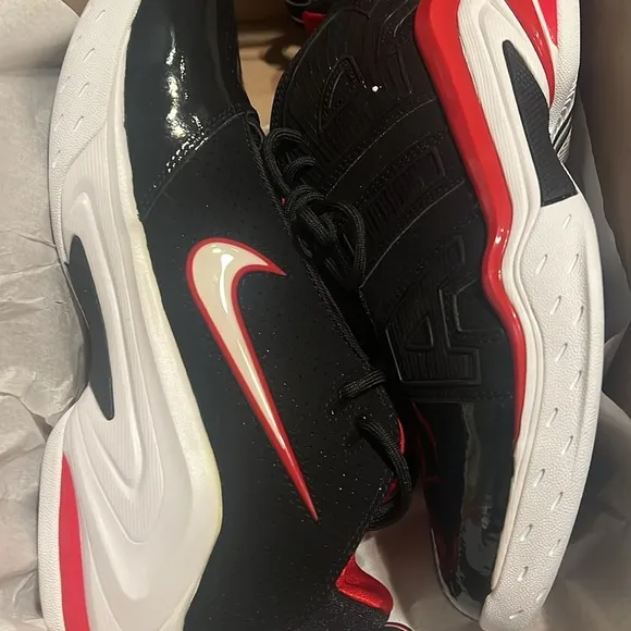 Nike Air Max A Lot Black/Varsity Red-White |NEW/NEW in BOX Jermaine O’neal’s NBA