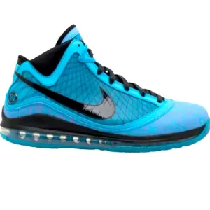 Nike Air Max LeBron VII Retro QS 2020 Men Size 11.5 Chlorine Blue Black