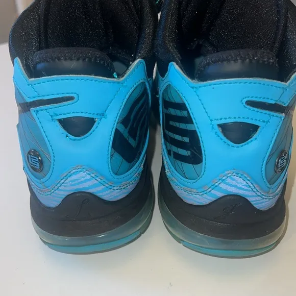 Nike Air Max LeBron VII Retro QS 2020 Men Size 11.5 Chlorine Blue Black