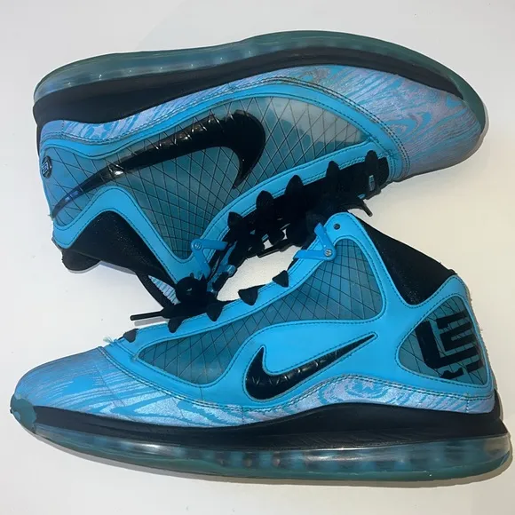 Nike Air Max LeBron VII Retro QS 2020 Men Size 11.5 Chlorine Blue Black