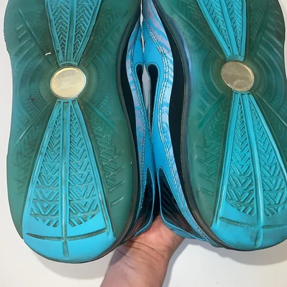 Nike Air Max LeBron VII Retro QS 2020 Men Size 11.5 Chlorine Blue Black