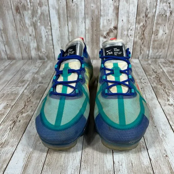 Nike Air Vapormax 2019 Racer Blue Bright Crimson AR6631 402 Men's Size 11‎